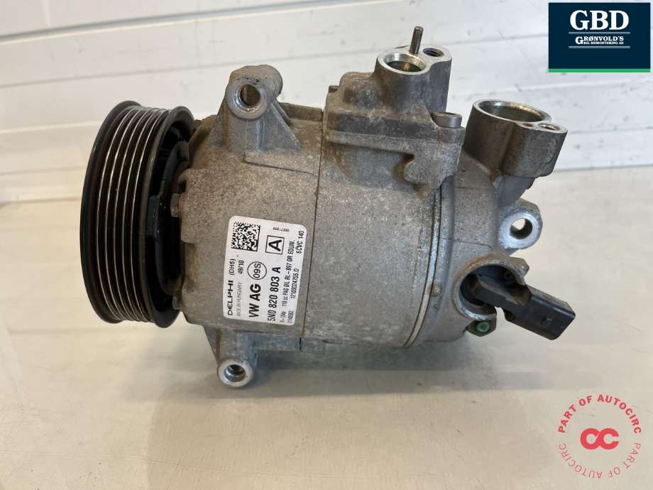 Aircondition kompressor til VW Golf VI, 2008-2012
