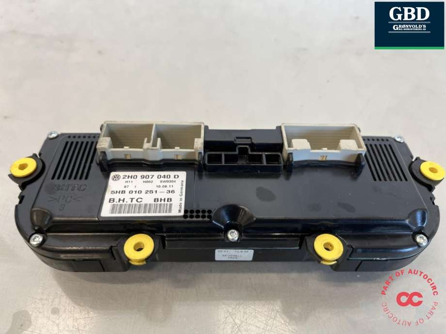 Varmeapparat betjening til VW Amarok 2010-2016 (Type I, Fase 1)  (2H0 907 040 E|)