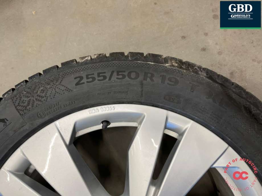 Hjulsett aluminium vinter til VW ID.4 2020-->> (CONTINANATAL|FORAN 235/55 R19 BAK 255/50 R19|PROD 3924 7MM|FPRAN ET45/ BAK ET45)