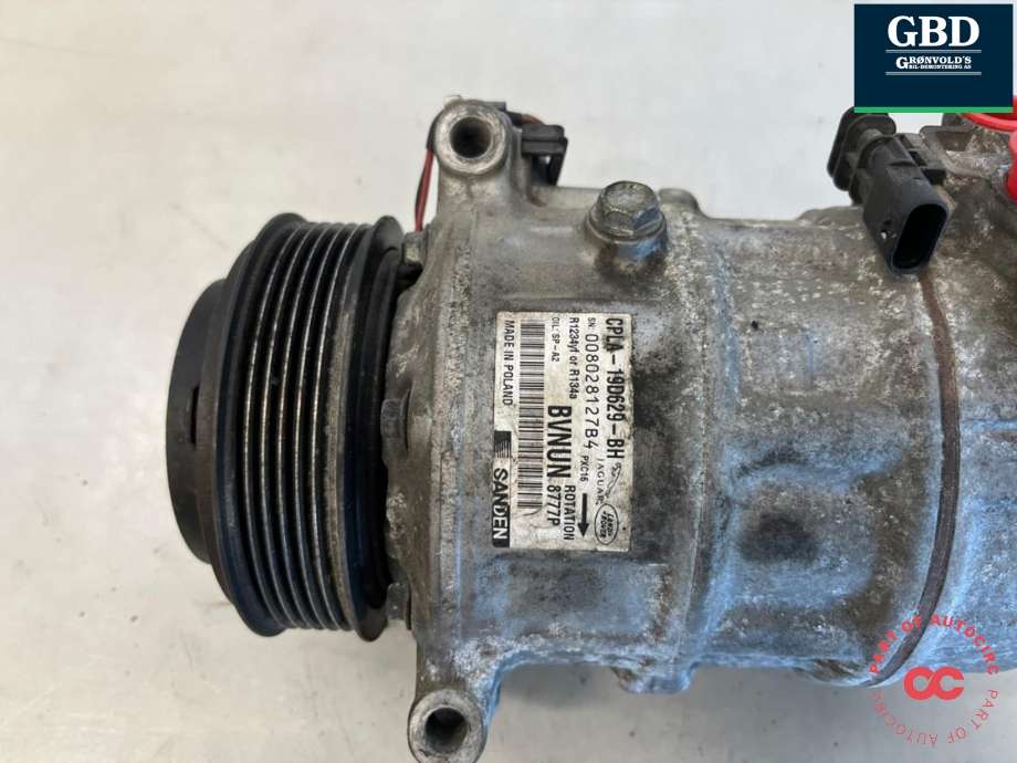 Aircondition kompressor til Land Rover Range Rover Sport 2013-->>  (570123589|CPLA19D629BJ|LR112585| CPLA19D629BH)
