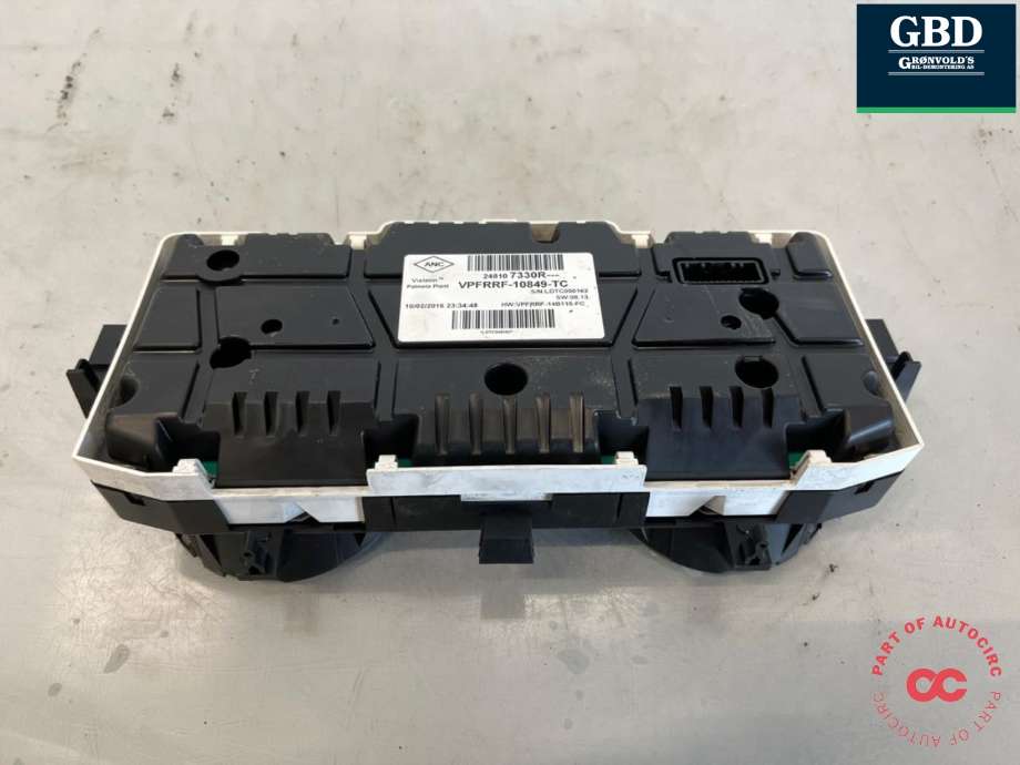 Instrumentpanel til Opel Vivaro B 2014-2019  (93458170|93458726|)