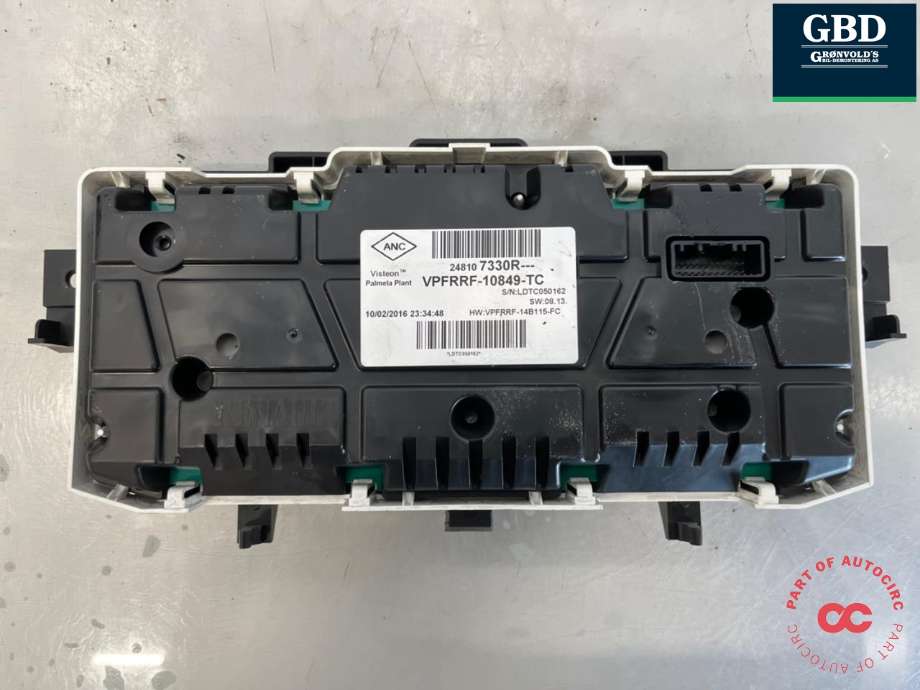 Instrumentpanel til Opel Vivaro B 2014-2019  (93458170|93458726|)