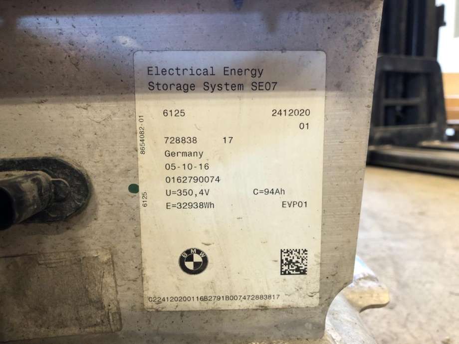Batteripakke elbil til BMW i3 2013-2022  (61 27 8 647 912|)