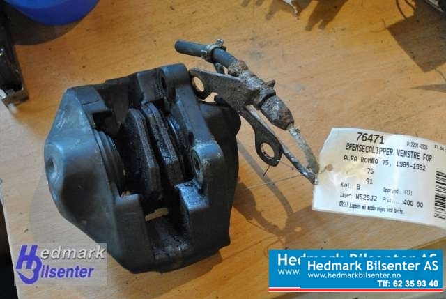 Bremsecaliper venstre foran til Alfa Romeo 75 1985-1992  