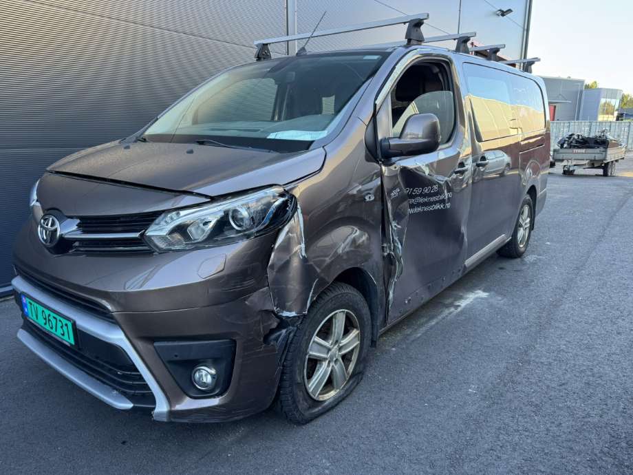 Toyota Proace 2016-->> (Type II) , Motorkode: AH01, Girkassekode: 