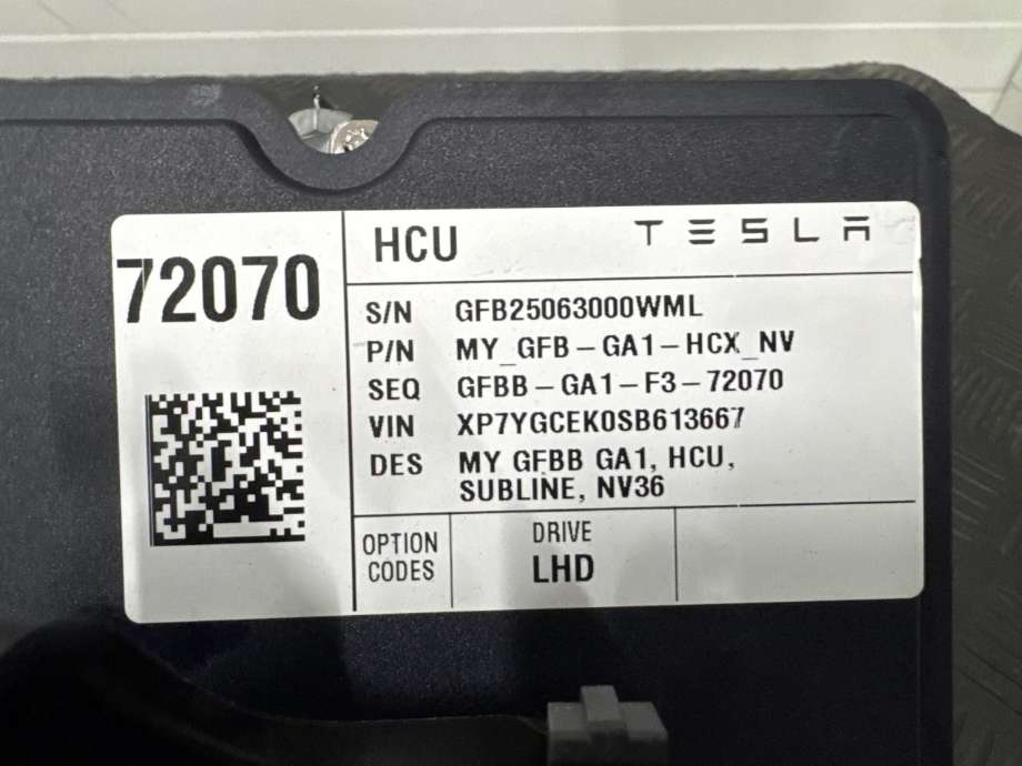 ABS sentral til Tesla Model Y 2024-->> (Type II)  (2188741-20-A|)