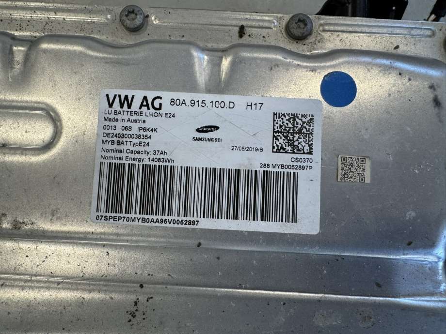 Batteripakke hybrid til Audi Q5 2017-->> (Type II)  (80A 915 100 D|80A 915 253 C|)