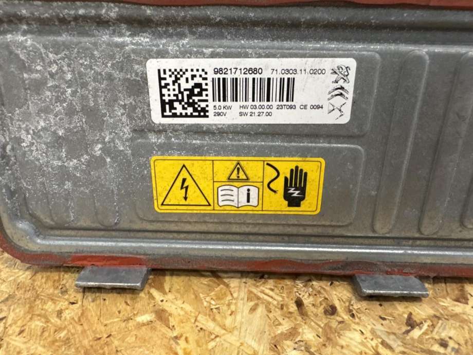 Varmeapparat PTC-heater til Toyota Proace 2016-->> (Type II)  
