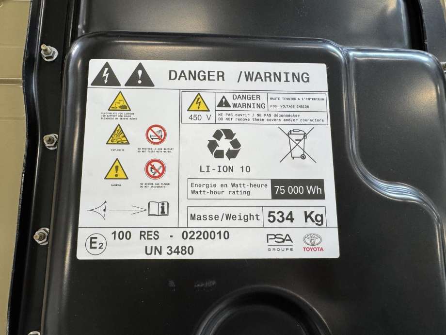 Batteripakke elbil til Toyota Proace 2016-->> (Type II)  (SU001B4411|)