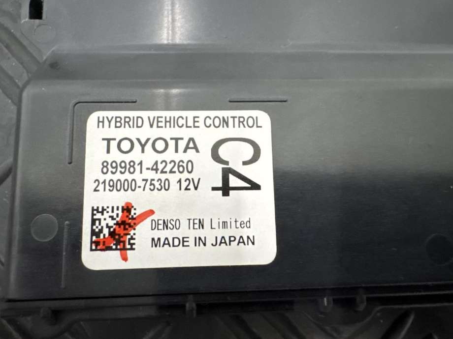 Styreenhet diverse til Toyota RAV4 2019-->> (Type V) (8998142260|)