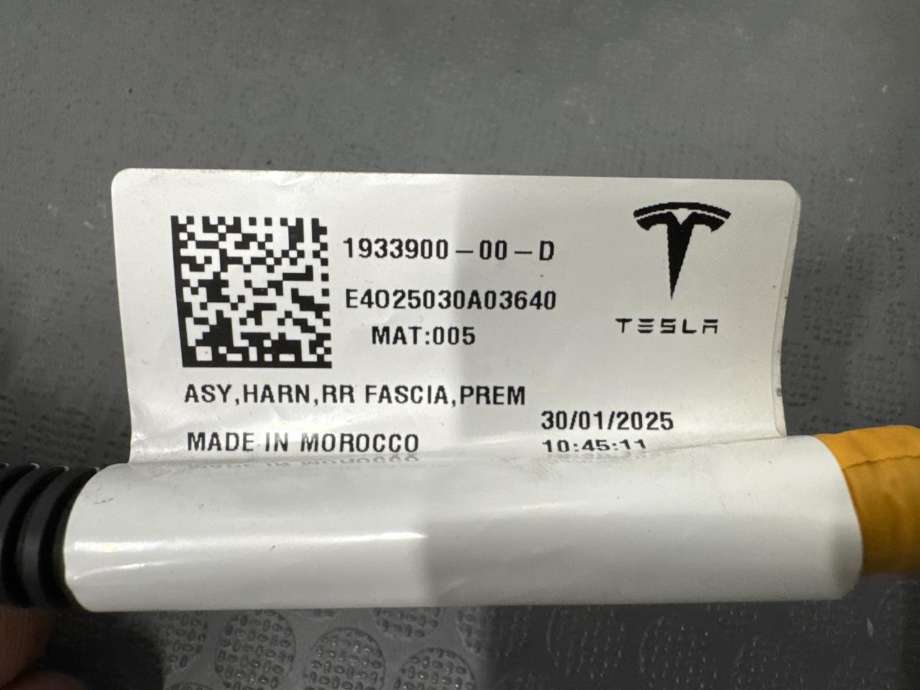 Ledningsnett til Tesla Model Y 2024-->> (Type II) (1933900-00D|)