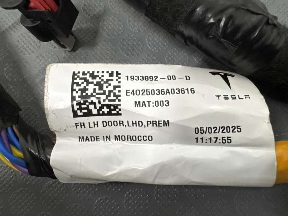 Ledningsnett til Tesla Model Y 2024-->> (Type II)  (1933892-00-D|)