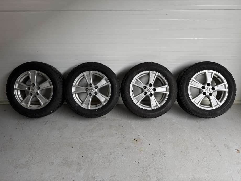 Hjulsett aluminium vinter til Toyota Auris, 2013-2015 (Type II, Fase 1) (205/60/16 96R)