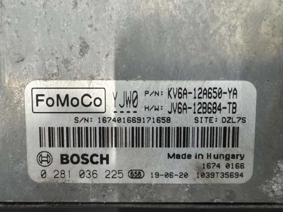 Styreenhet motor til Ford Transit Connect 2018-->> Type II, Fase 2 (KV6A-12A650-YA|2313997|)
