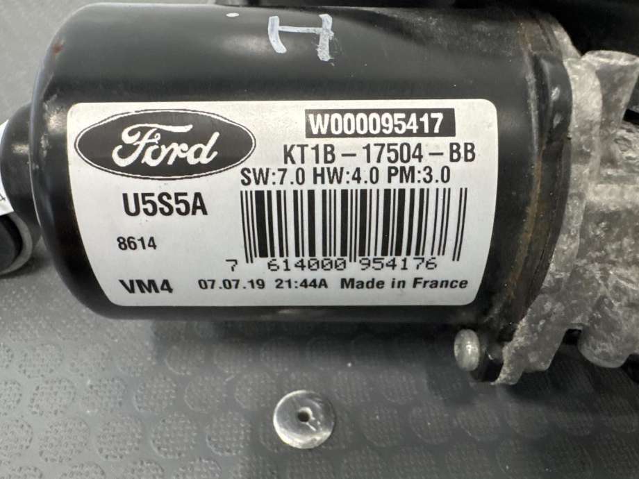 Viskermotor foran høyre til Ford Transit Connect 2018-->> Type II, Fase 2 (KT1B-17504-BB|)