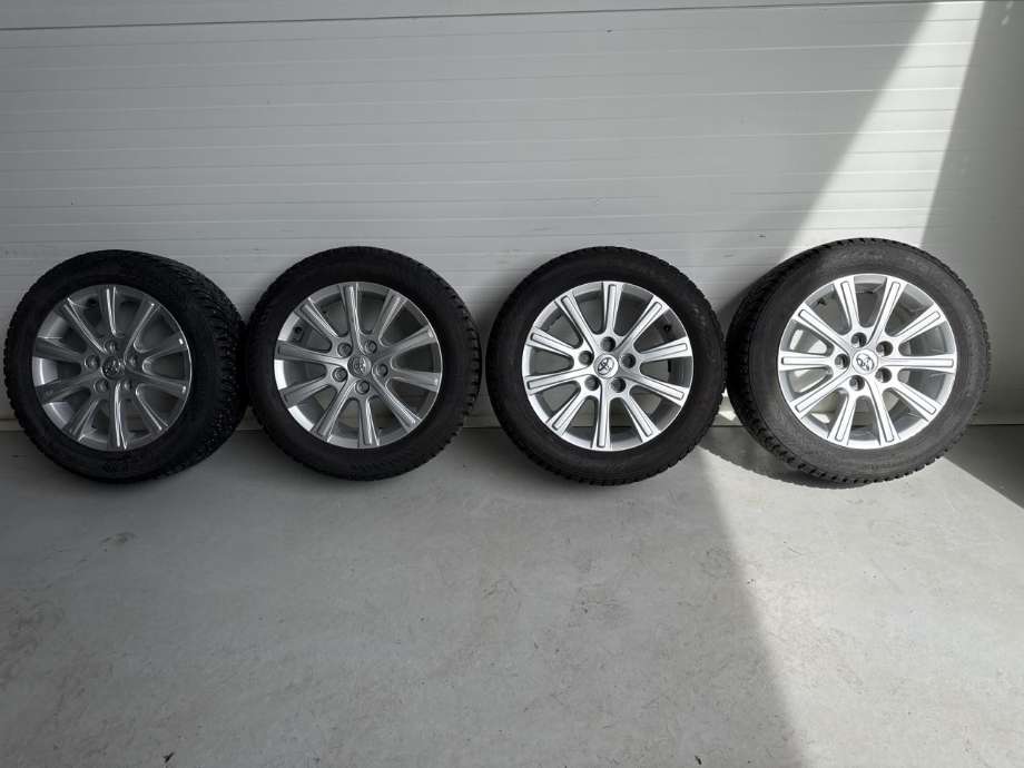 Hjulsett aluminium vinter til Toyota Auris 2013-2015 (Type II, Fase 1) (205/55/16|16X6|5 ET45|DATO:35/20 | 8MM)
