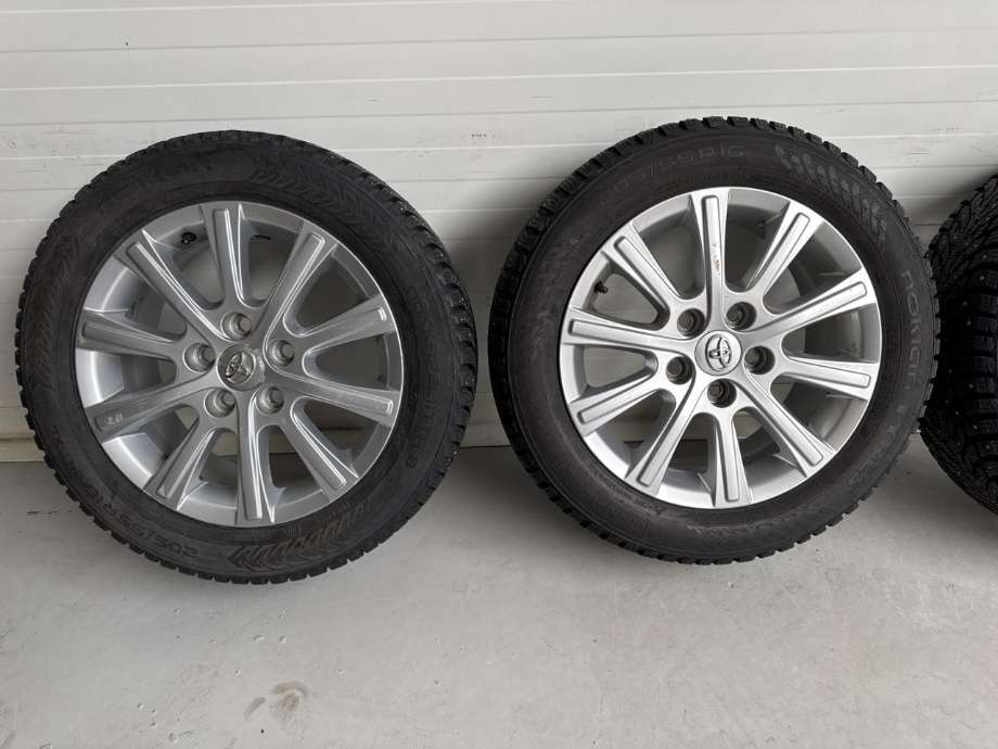Hjulsett aluminium vinter til Toyota Auris 2013-2015 (Type II, Fase 1) (205/55/16|16X6|5 ET45|DATO:35/20 | 8MM)