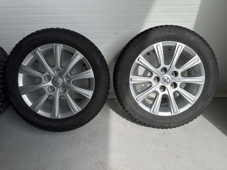 Hjulsett aluminium vinter til Toyota Auris 2013-2015 (Type II, Fase 1) (205/55/16|16X6|5 ET45|DATO:35/20 | 8MM)