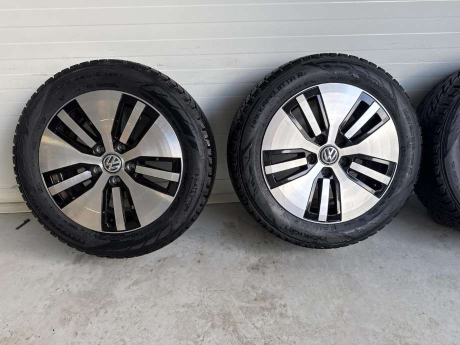 Hjulsett aluminium vinter til VW e-Golf 2017-2020 (Fase 2)  (6|5JX16 ET46|NOKIAN 195/60/16|NY DEKK| UKJENT DATO)