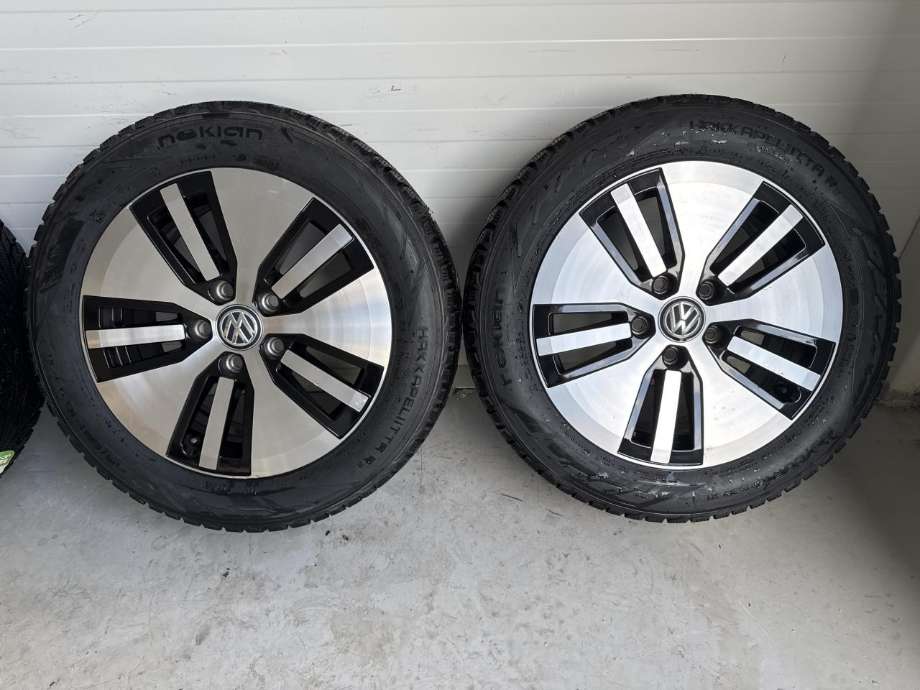 Hjulsett aluminium vinter til VW e-Golf 2017-2020 (Fase 2)  (6|5JX16 ET46|NOKIAN 195/60/16|NY DEKK| UKJENT DATO)