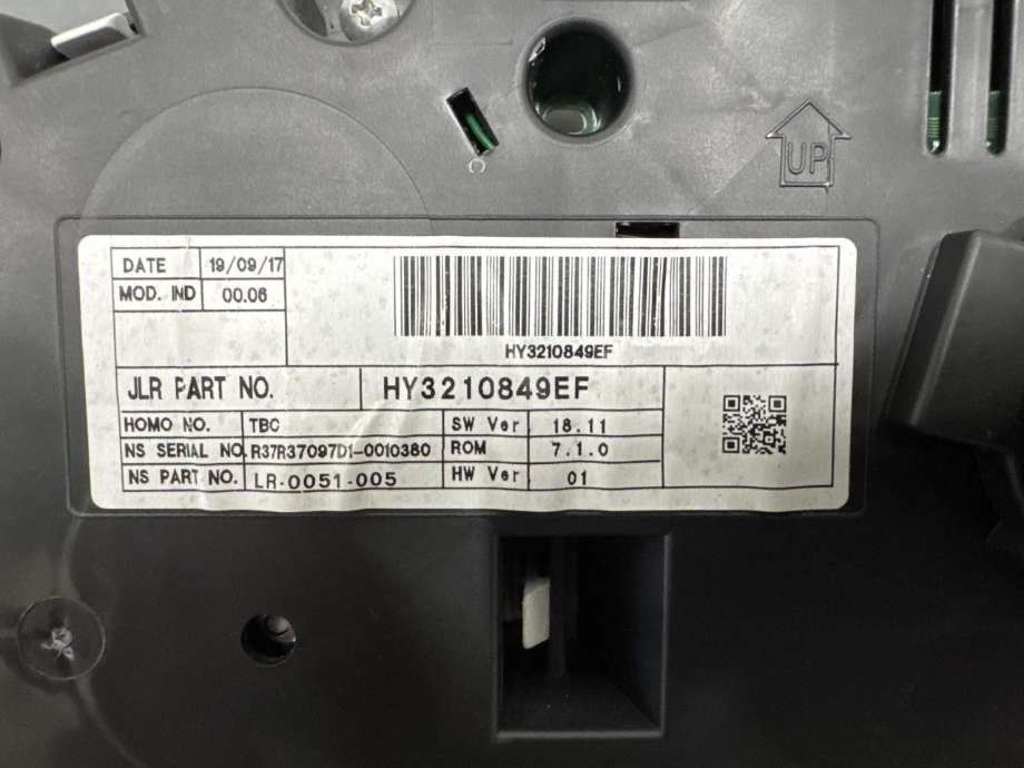 Instrumentpanel til Land Rover Discovery 2017-->> (Type V) (LR081437|(HY3210849EH|(HY3210849EF)