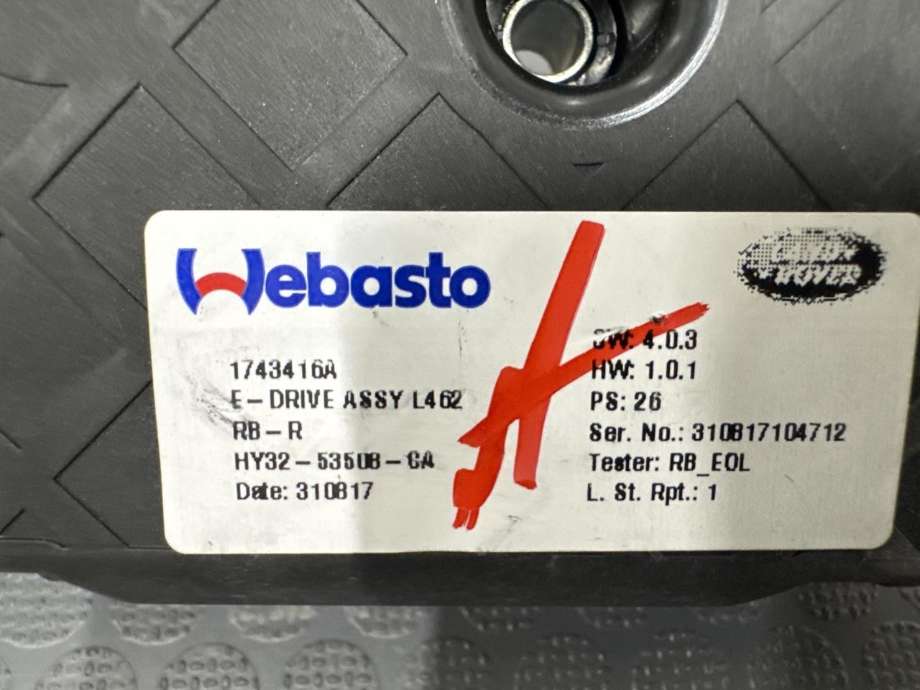 Takluke motor til Land Rover Discovery 2017-->> (Type V)  (HY32-53508-AA|)