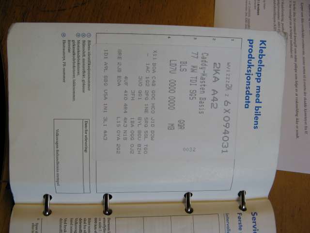 Daihatsu YRV 2001-2006 , Motorkode: , Girkassekode: 