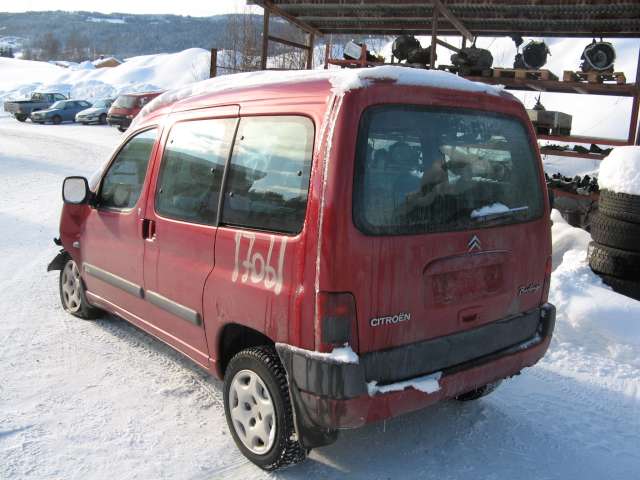 Citroën Berlingo 1996-2002 (Type I, Fase 1) , Motorkode: , Girkassekode: 