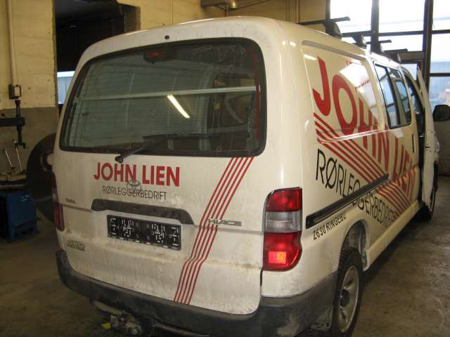 Toyota Hiace 2007-2012 (Fase 3) , Motorkode: , Girkassekode: 