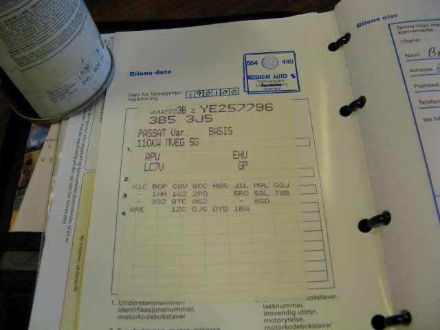 VW Passat 1997-2000 (B5,3B) (B5,3B), Motorkode: , Girkassekode: 