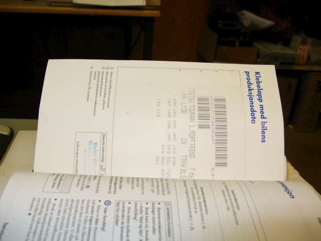 VW Touran 2007-2010 (Type I, Fase 2) , Motorkode: , Girkassekode: 