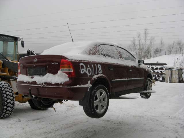Opel Astra G 1998-2004 , Motorkode: , Girkassekode: 