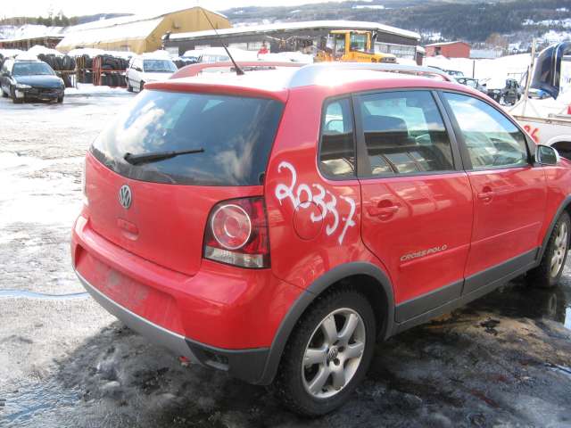 VW Polo 2005-2009 (Type IV, Fase 2) , Motorkode: BUD, Girkassekode: JFM