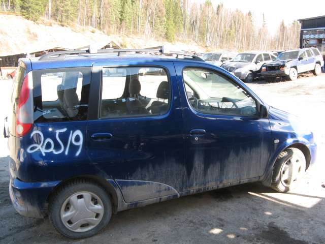 Toyota Yaris Verso, 1999-2007  delebil 