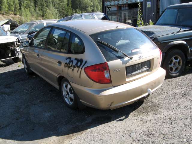 Kia Rio 2001-2005 (Type I) , Motorkode: , Girkassekode: 