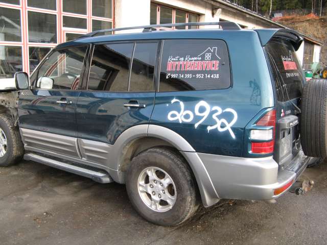 Mitsubishi Pajero 2000-2006 (Type III) , Motorkode: , Girkassekode: 