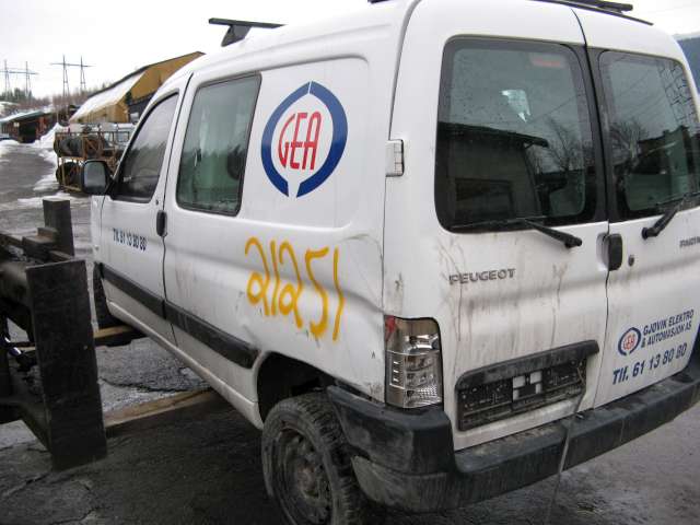 Peugeot Partner 2002-2008 (Type I, Fase 2) , Motorkode: , Girkassekode: 