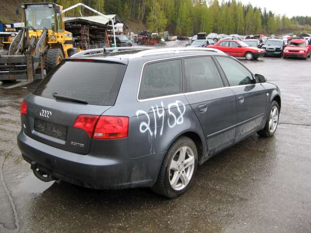 Audi A4 2004-2008 (Type III) (B7) (B7), Motorkode: , Girkassekode: 