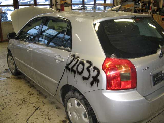 Toyota Corolla 2002-2007 , Motorkode: , Girkassekode: 