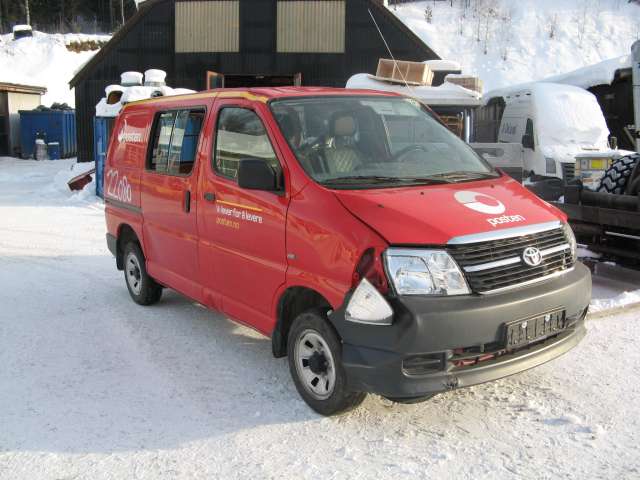 Toyota Hiace 2007-2012 (Fase 3) , Motorkode: , Girkassekode: 
