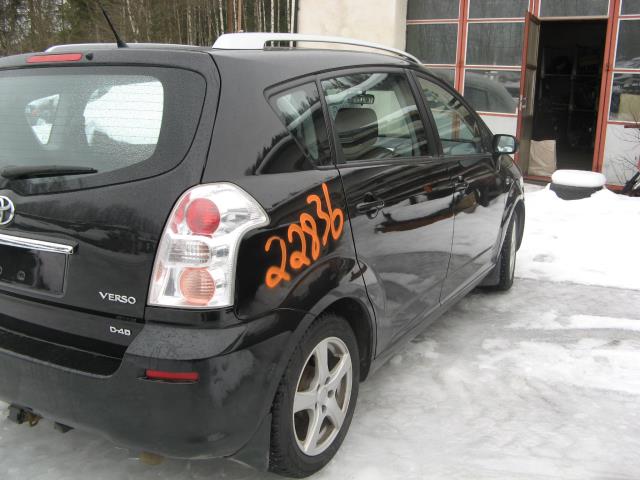 Toyota Verso 2004-2009 (Type II) , Motorkode: 2AD-FTV, Girkassekode: 