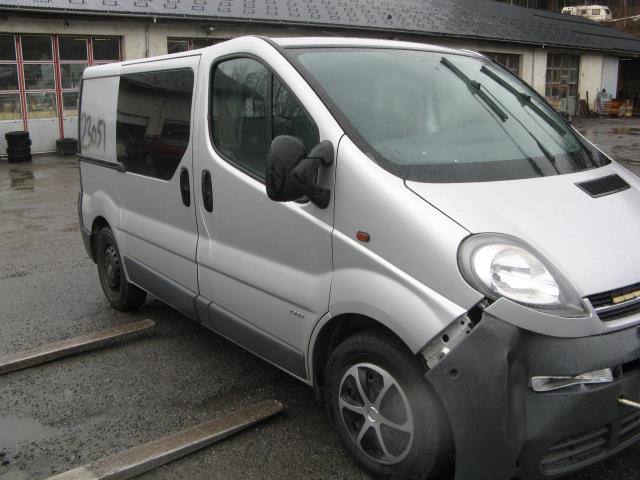 Opel Vivaro A 2001-2006 delebil , Motorkode: F9Q-760, Girkassekode: 
