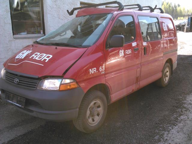Toyota Hiace 2001-2006 (Fase 2) , Motorkode: 2KD-FTV, Girkassekode: