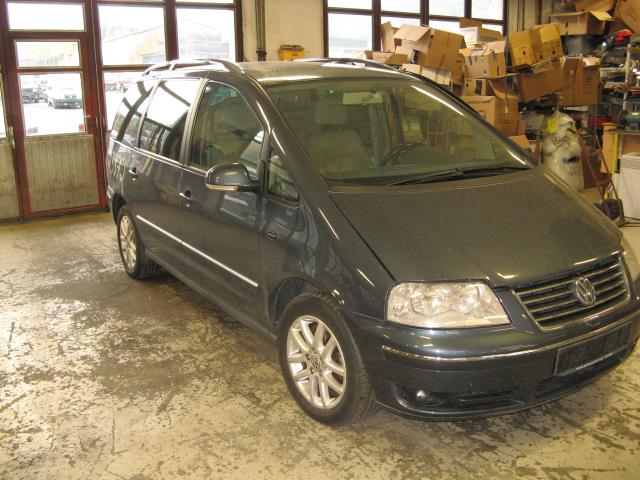 VW Sharan 2000-2010 (Type I, Fase 2) , Motorkode: AUY, Girkassekode: FUX