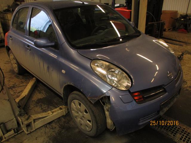 Nissan Micra 2003-2010 (K12) (K12), Motorkode: CG12DE, Girkassekode: 