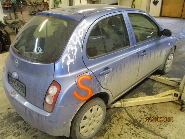 Nissan Micra 2003-2010 (K12) (K12), Motorkode: CG12DE, Girkassekode: 