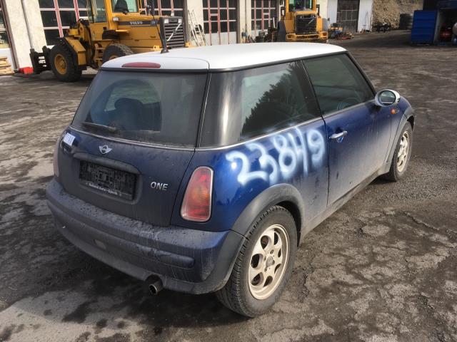 Mini One/Cooper 2001-2007 (R50-53) (R50-53), Motorkode: W10-B16, Girkassekode: 