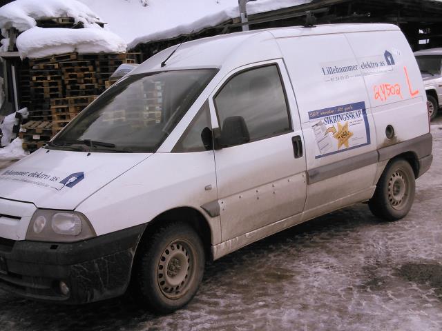 Peugeot Expert, 1996-2007 (Type I)  delebil , Motorkode: RHX