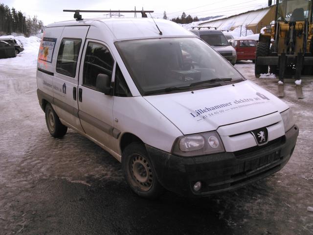 Peugeot Expert 1996-2007 (Type I) delebil , Motorkode: RHX, Girkassekode: 