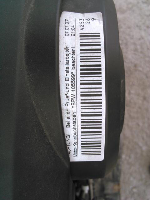 Audi A4 2004-2008 (Type III) (B7) (B7), Motorkode: BPW, Girkassekode: